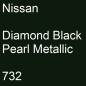 Preview: Nissan, Diamond Black Pearl Metallic, 732.